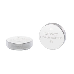Knopfzelle CR2477 2 Stück - Marderschutz