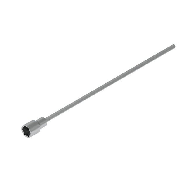 KNOTT Kurbeladapter 38,5 cm – silber