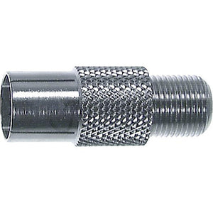 Koax-Stecker F-Kupplung IEC/F | Antennenadapter