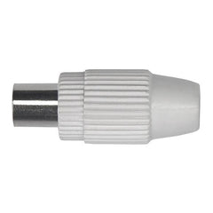Koaxialstecker weiß – Antennen- & TV-Stecker