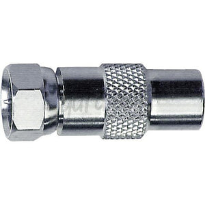 Koaxkupplung F-Stecker - IEC/AGW Kuppler