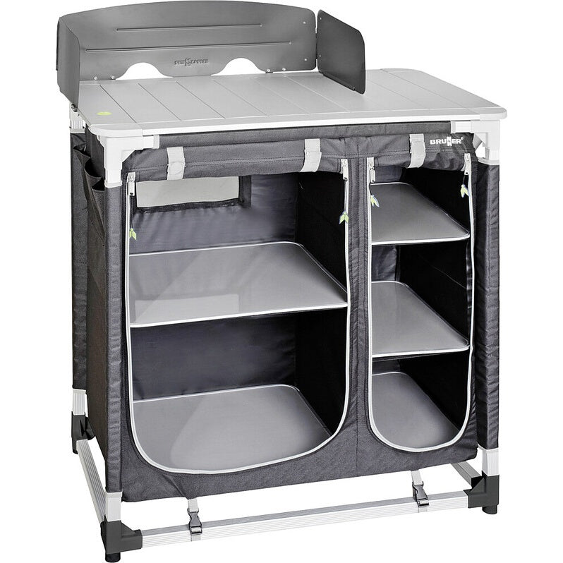 Kochbox Brunner Azabache CT Square schwarz-grau