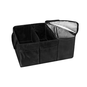 Kofferraum Organizer mit Kühltasche – schwarz