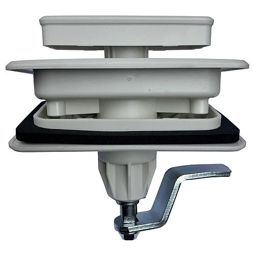 Kompressionsverschluss STS Oberholz Quadro weiß