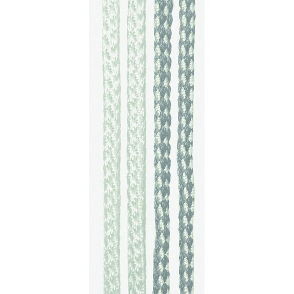 Kordelvorhang Arisol 60x190 cm silberweiß