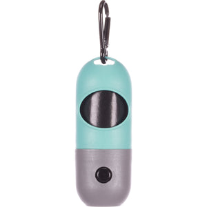 Kotbeutelspender Dicky (Flamingo) mit LED - 2