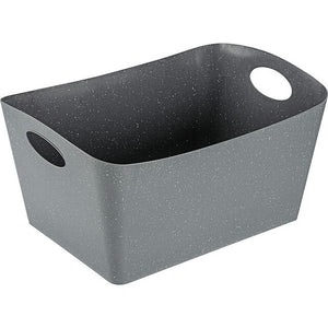 koziol BOXXX L Aufbewahrungsbox 15 l – Recycled Ash Grey