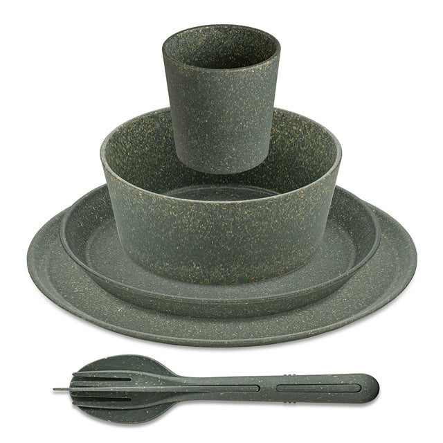 koziol CONNECT HELSINKI Geschirrset 10-tlg. grau