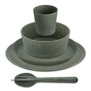 koziol CONNECT HELSINKI Geschirrset 10-tlg. grau - 2