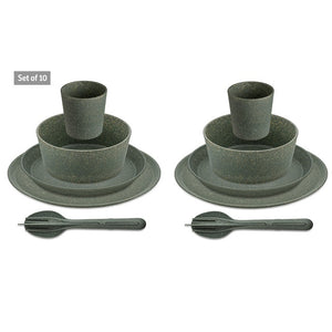 koziol CONNECT HELSINKI Geschirrset 10-tlg. grau - 8