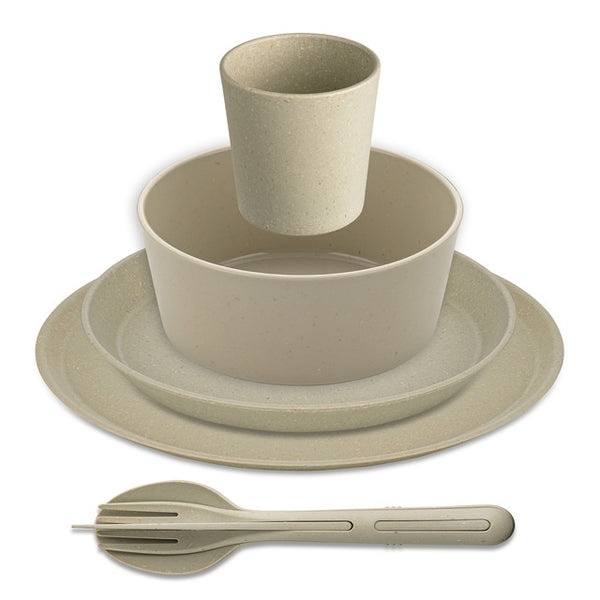 koziol Helsinki 10-tlg. Geschirrset – nature desert sand - 5