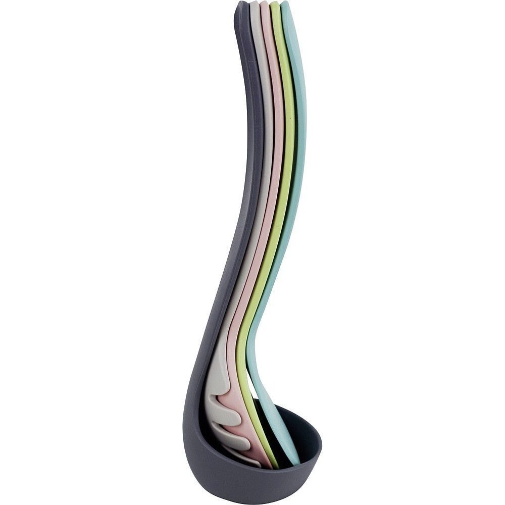 Küchenhelfer Stapelset 5-tlg. in pastel Farben