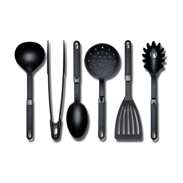 Küchenhelferset CHEF TOOLS 7-tlg. – Schwarz
