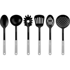 Küchenhelferset Nylon 6-teilig schwarz