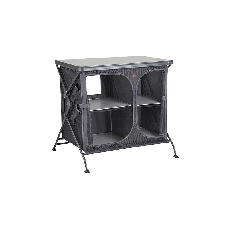 Küchenschrank CRESPO faltbar grau für Camping