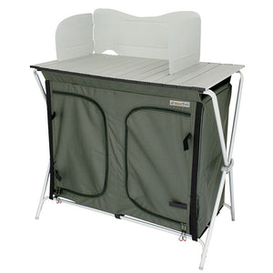 Küchentisch EuroTrail Mayet dunkelgrau faltbar - 2