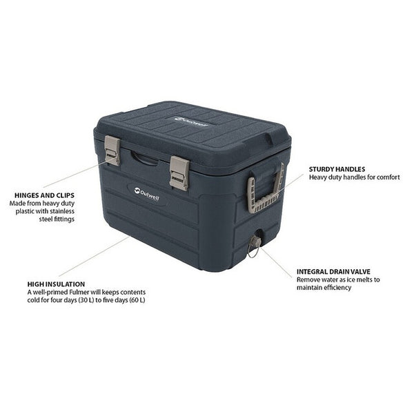 Kühlbox Outwell Fulmar 60 l in tiefblau - 7