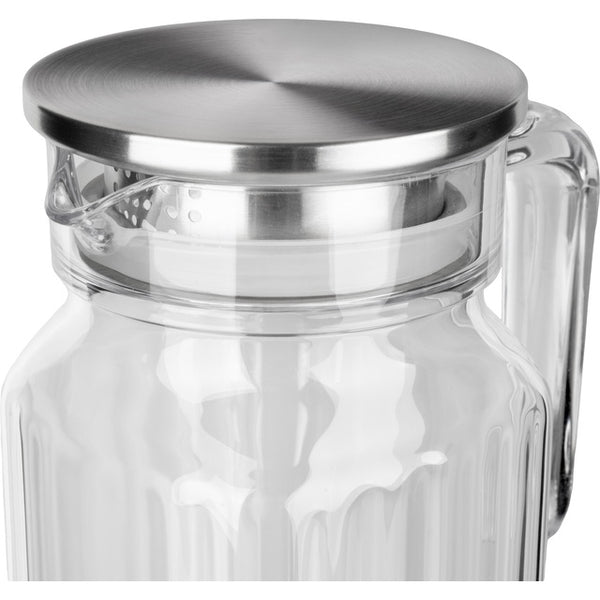 Kühlschrankkaraffe Califfa 1L – transparent, bruchsicher - 3