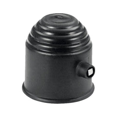 Kugelschutzkappe schwarz aus Kunststoff – Abdeckkappe