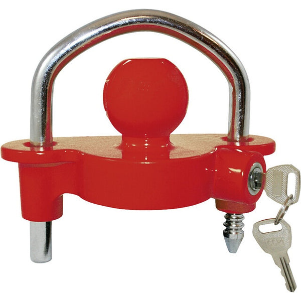 Kupplungsschloss H.A.B.A. Alu Queen rot – sicher und stabil