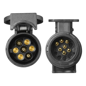 Kurzadapter 13-auf-7-polig ProPlus, schwarz - 5