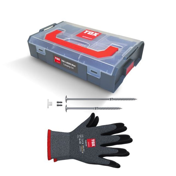 L-BOXX Mini Camping-Set 39-teilig – Zeltschrauben & Zubehör