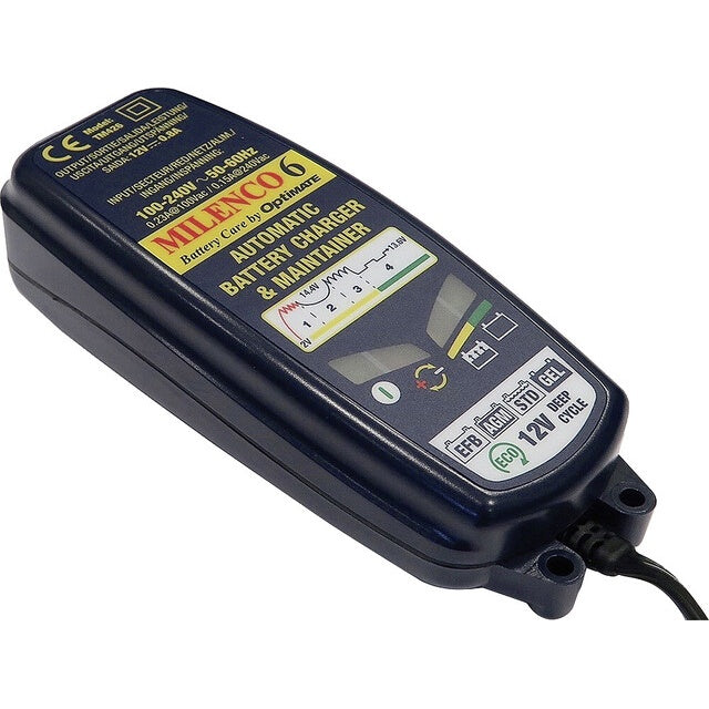 Ladegerät Milenco 6A - 12V Optimierung