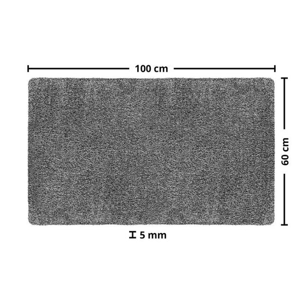 LAKO Aquastop Fußmatte 60x100 cm, grau