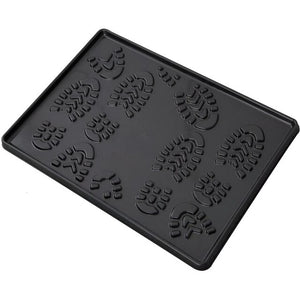 LAKO Schuhabtropfschale klein 49×35×2 cm – schwarz