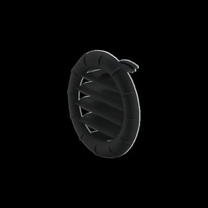 Lamelleneinsatz LA Truma schwarz für Heizungen - 2