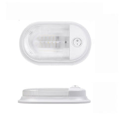 LED Aufbauleuchte 12V 3W weiß mit Schalter