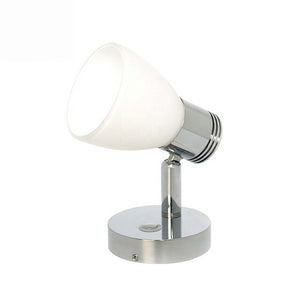 LED Aufbauspot Jamara 12V 3W dimmbar silber