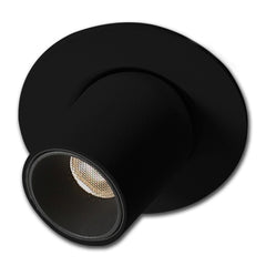 LED Einbauleuchte MiniAMP 2,5 W, dimmbar, schwarz