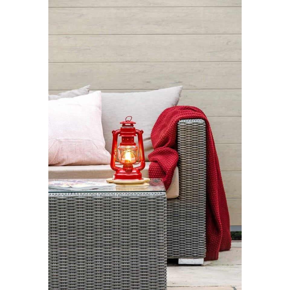 LED-Laterne Feuerhand TGO rot - stilvoll & praktisch