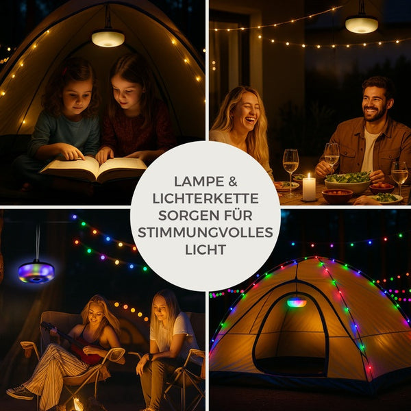 LED-Lichterkette 3,7V – Akku, kabellos, IPX4 - 6