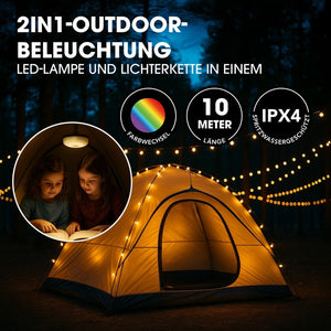 LED-Lichterkette 3,7V – Akku, kabellos, IPX4 - 10