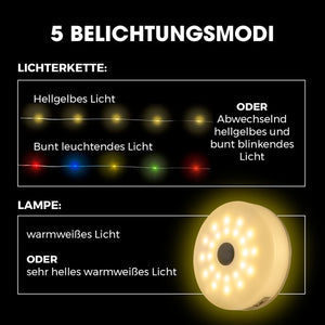 LED-Lichterkette 3,7V – Akku, kabellos, IPX4 - 11