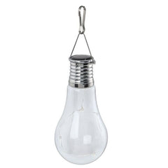 LED Solarleuchte 4-flammig weiß/transparent von Eglo