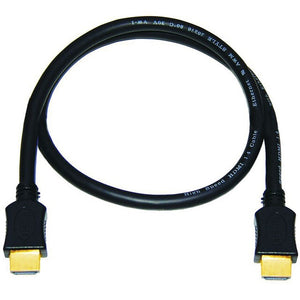 Ledino HDMI-Kabel High Speed Ethernet AWG30 6 mm schwarz 1,5 bis 10 m - 2