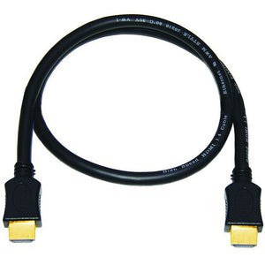 Ledino HDMI-Kabel High Speed Ethernet AWG30 6 mm schwarz 1,5 bis 10 m - 2