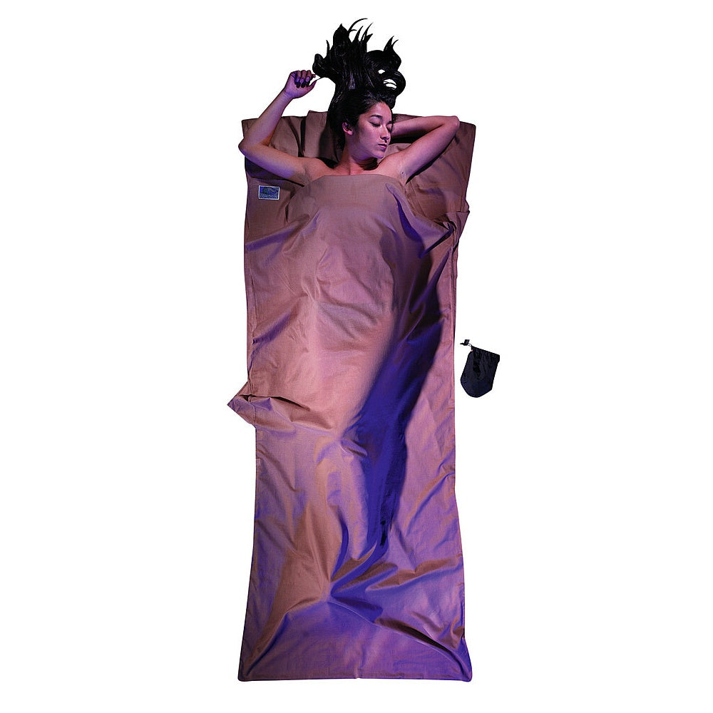 Leicht-Reiseschlafsack aus ägyptischer Baumwolle