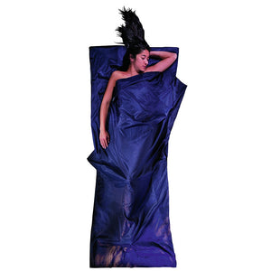 Leicht-Reiseschlafsack Seide/Baumwolle 220x90 cm