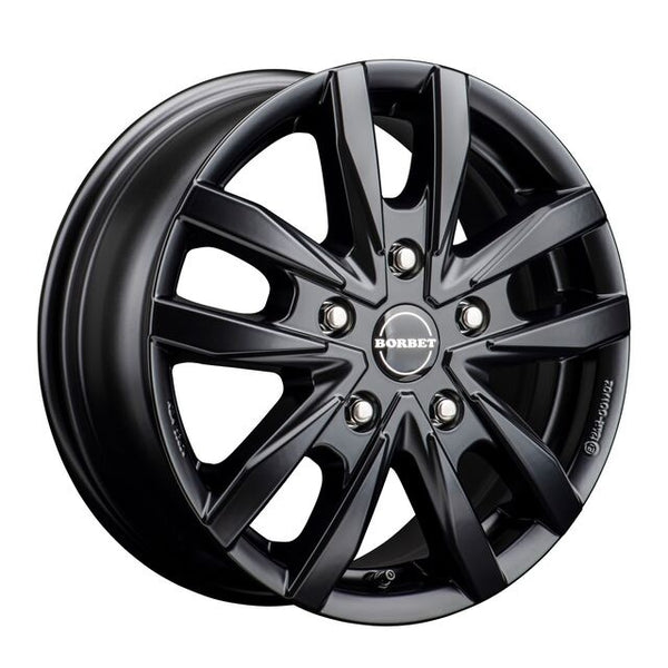 Leichtmetallfelge BORBET CW5 6x16 black matt 5/118 - 2