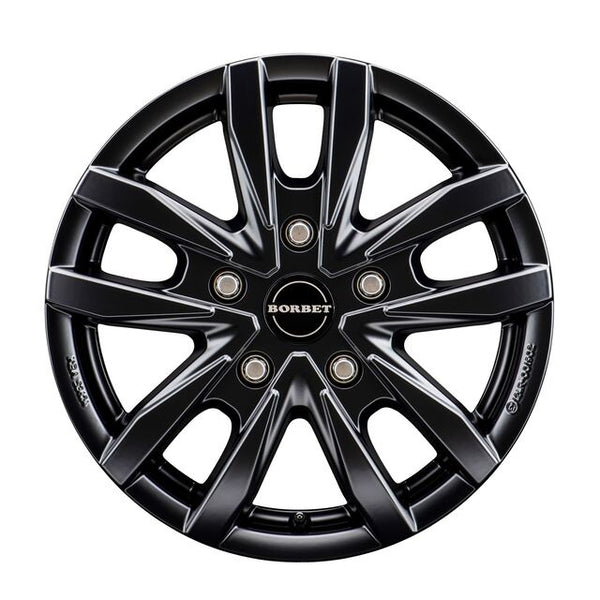 Leichtmetallfelge CW5 16 Zoll black matt für Fiat