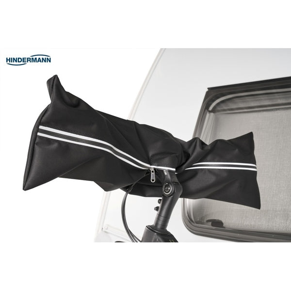 Lenkerschutz Fahrrad Universal schwarz – HINDERMANN - 4