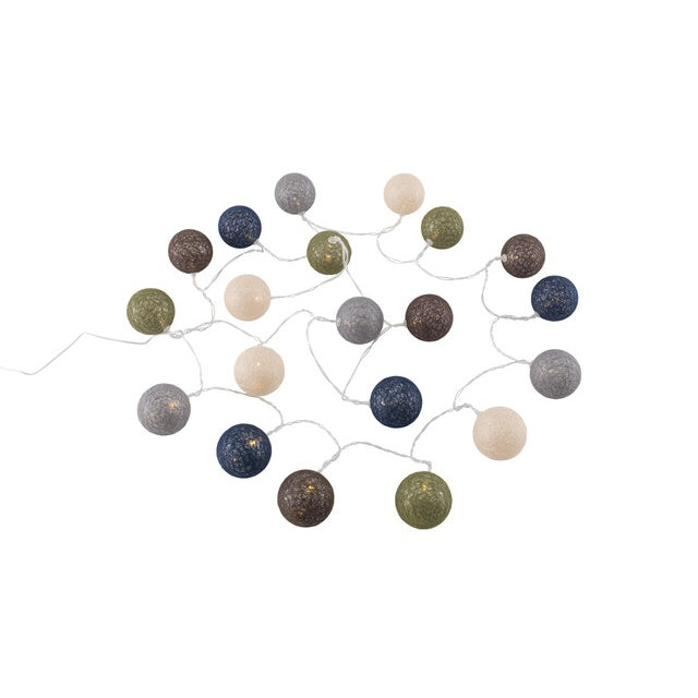 Lichterkette Outwell Alpha Cotton - 20 Baumwollkugeln