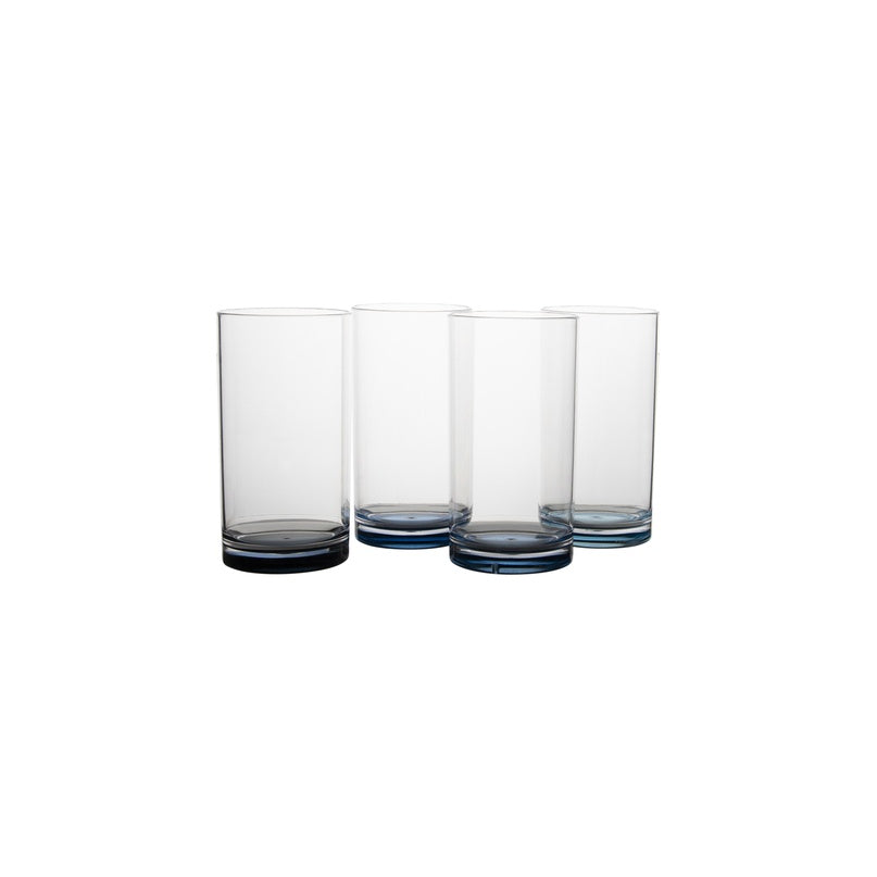 Longdrinkglas Sky 480 ml - 4er-Set in Blau