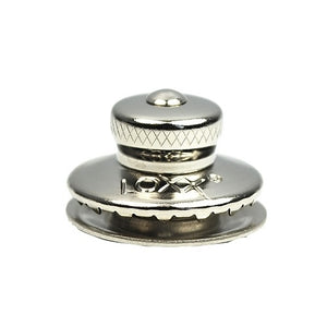 Loxx Druckknopf Oberteil 5 Stück Messing vernickelt - 2