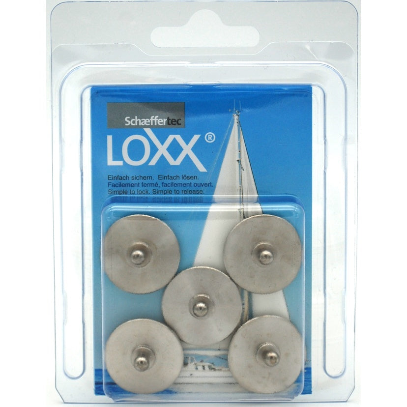 Loxx Kugelplatte 24 mm ohne Löcher – 5er Pack