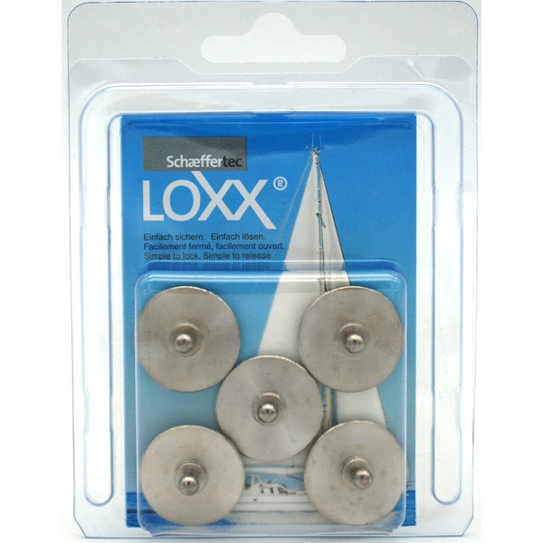 Loxx Kugelplatte 24 mm ohne Löcher – 5er Pack - 2